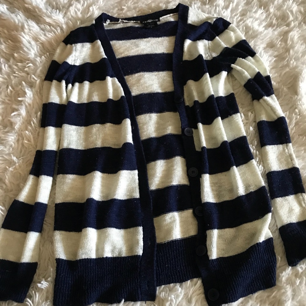 Navy Blue Cardigan